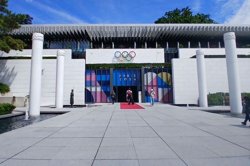 L'ingreso del Museo Olimpico di Losanna - Daniele Zappalà