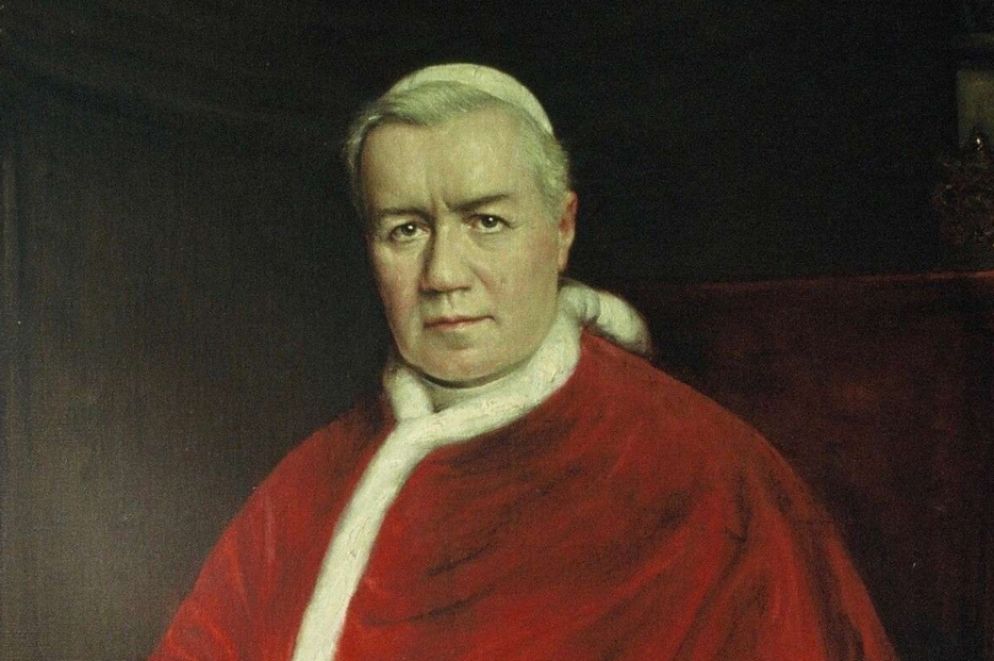 San Pio X, santo dal 1954, in un ritratto del pittore Adolfo Muller-Ury. - .