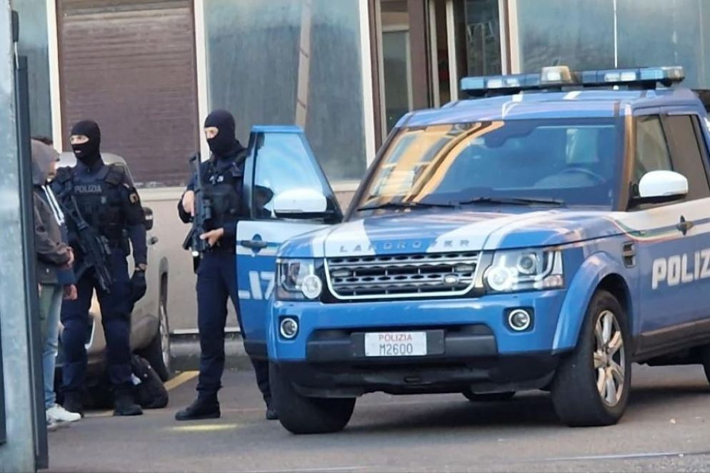 L'operazione della Polizia a Viterbo - ANSA