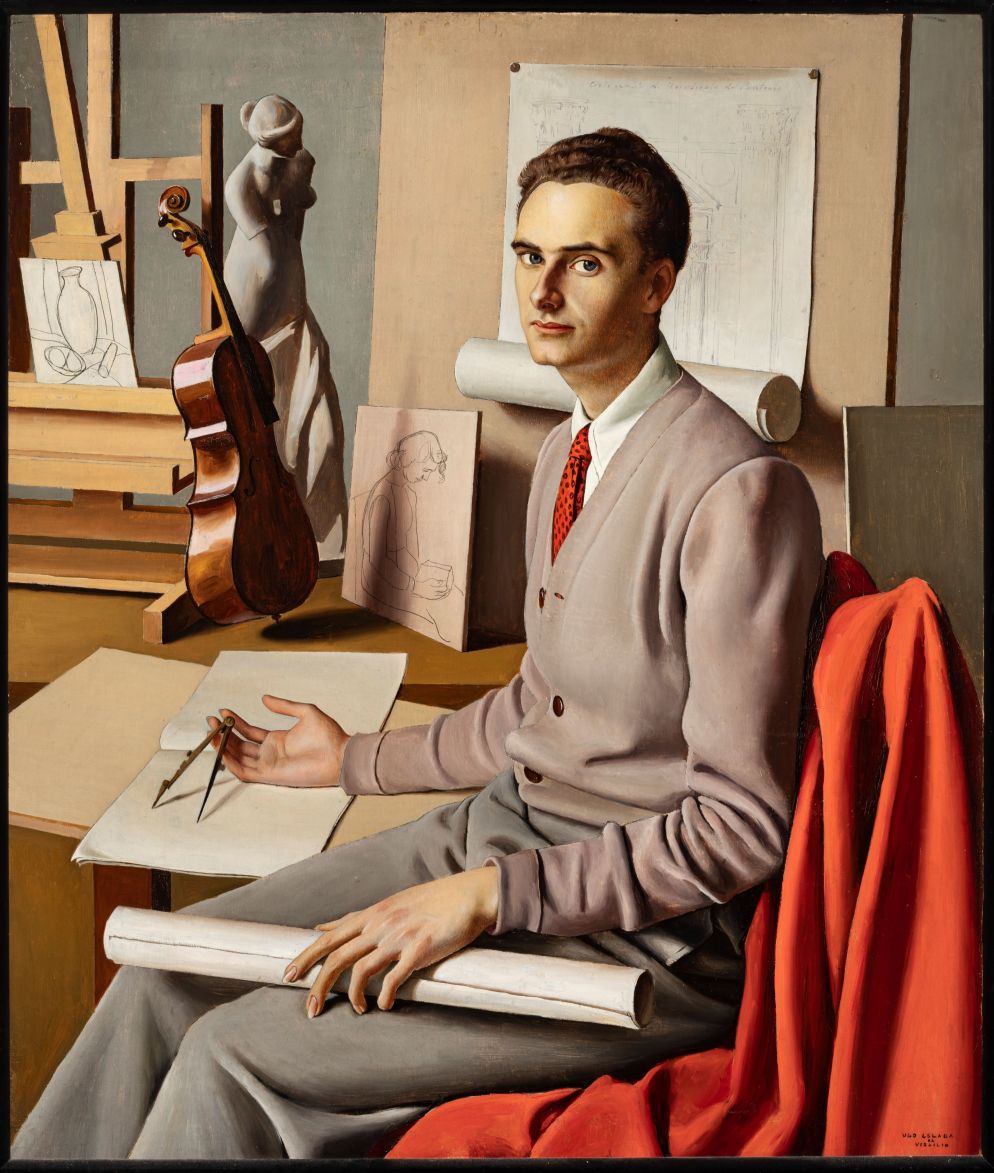 Ugo Celada da Virgilio, "Ritratto di uomo" (senza data) - Fondazione Cavallini-Sgarbi