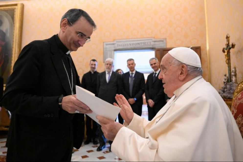 L'udienza del Papa al Consiglio superiore di coordinamento della Pontificia Università Lateranense - Vatican Media