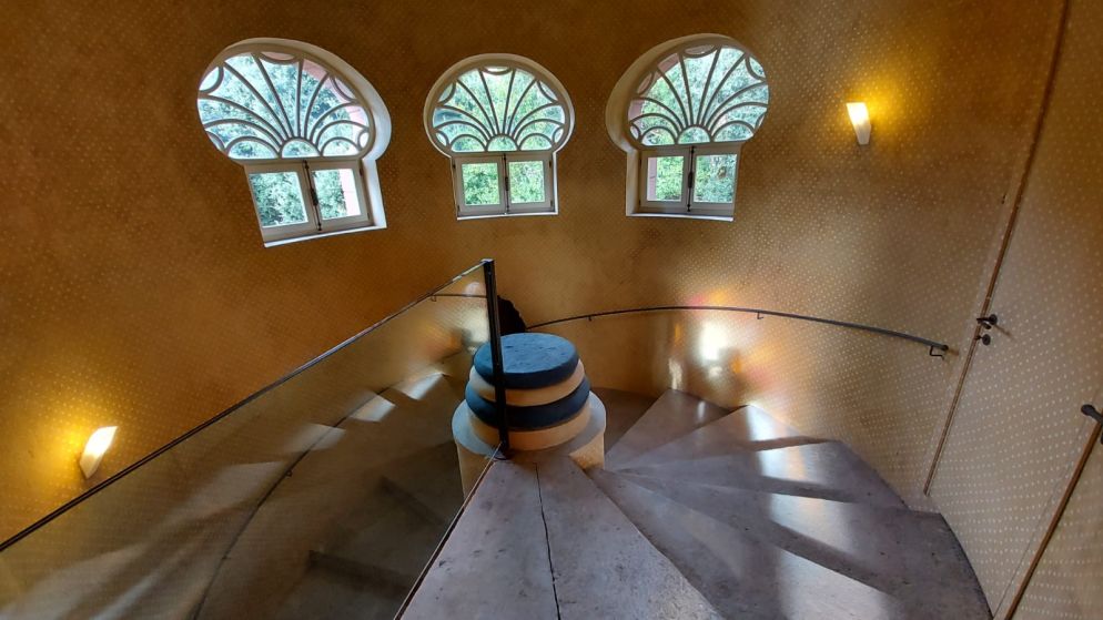 Le scale della Torre - Foto Liverani