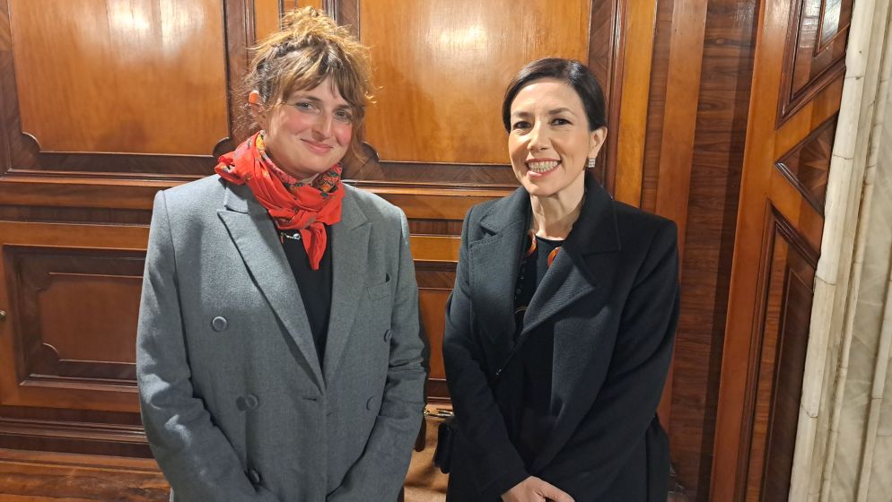 Alice Rohrwacher e Beatrice Fazi - Foto Muolo