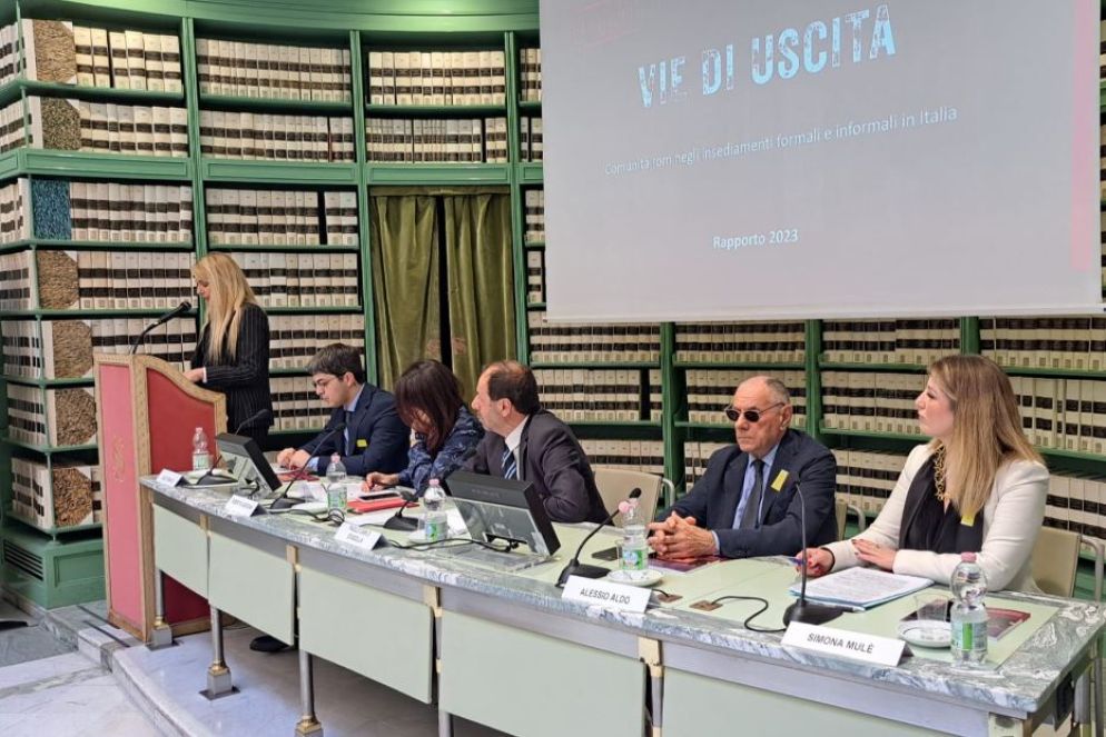 La presentazione del Rapporto alla biblioteca del Senato - L.Liv.