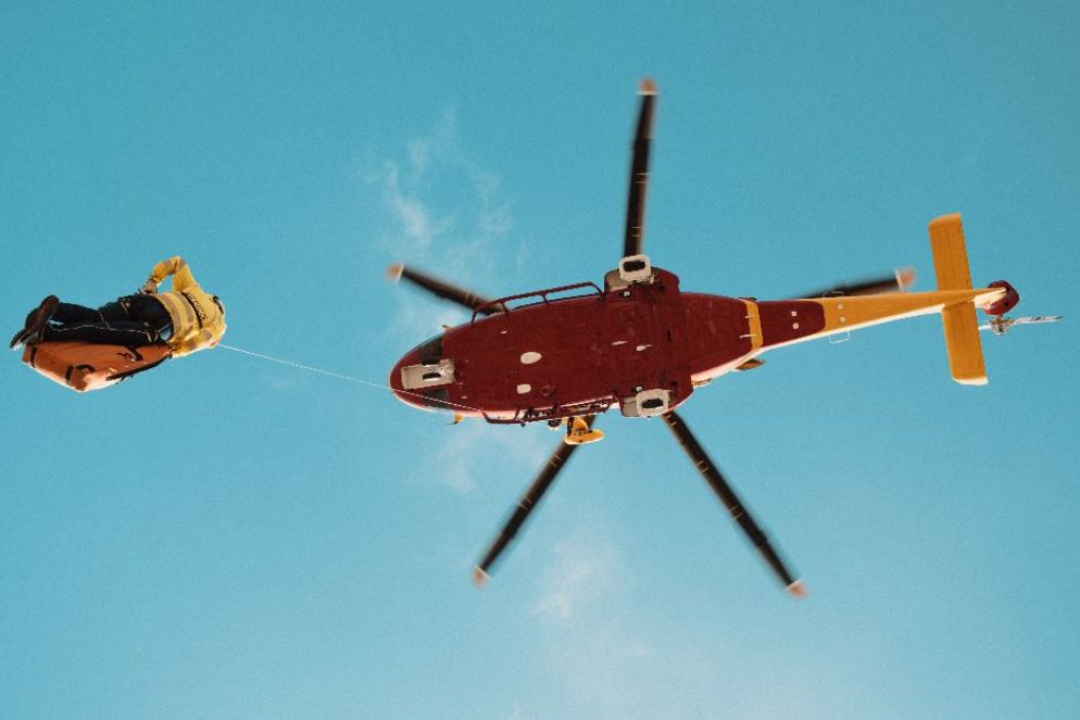 Il soccorso arriva dal cielo - Cnsas