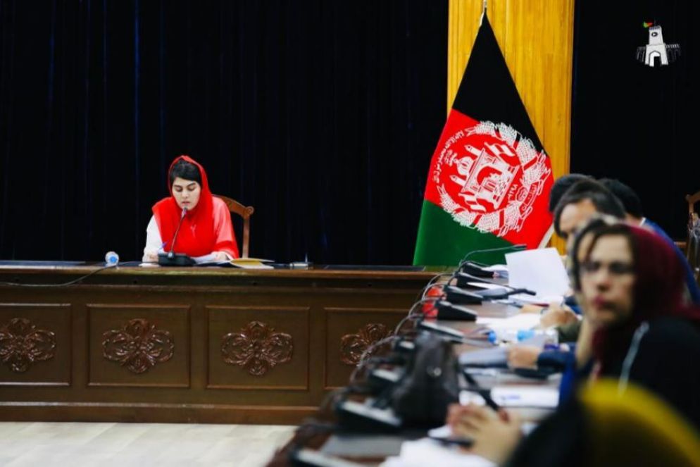 Maryam Sadaat prima della sua fuga in Italia - M.S.