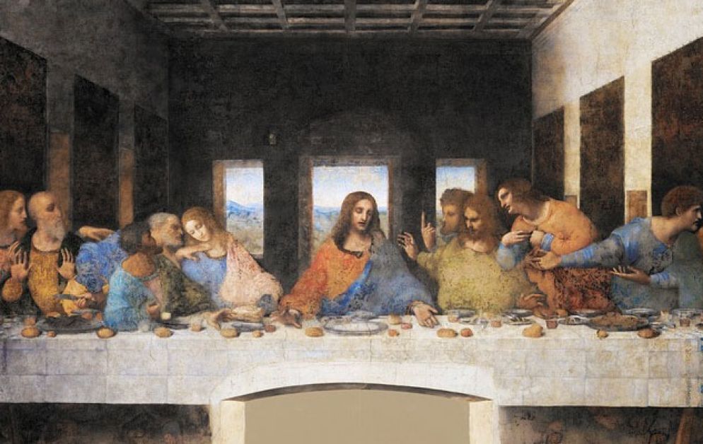 Ultima Cena, Leonardo. Santa Maria delle Grazie, Milano
