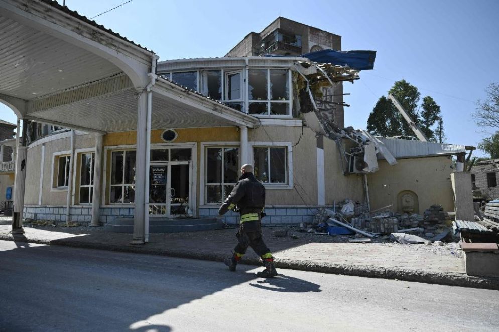 L'albergo a Kramatorsk bombardato dai russi dove è morto un giornalista - Ansa