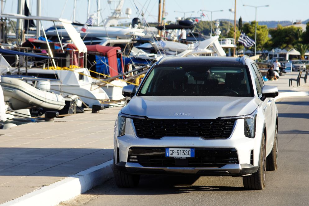 La Kia Sorento a Porto Heli - .