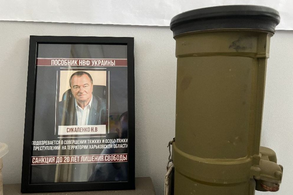 La fotosegnaletica russa del sindaco Mykola Sikalenko ricercato dalla Federazione russa - Gambassi