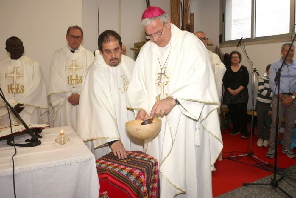 La recente celebrazione del 50esimo della Caritas di Treviso con il vescovo Tommasi e don Schiavon - Diocedi di Treviso