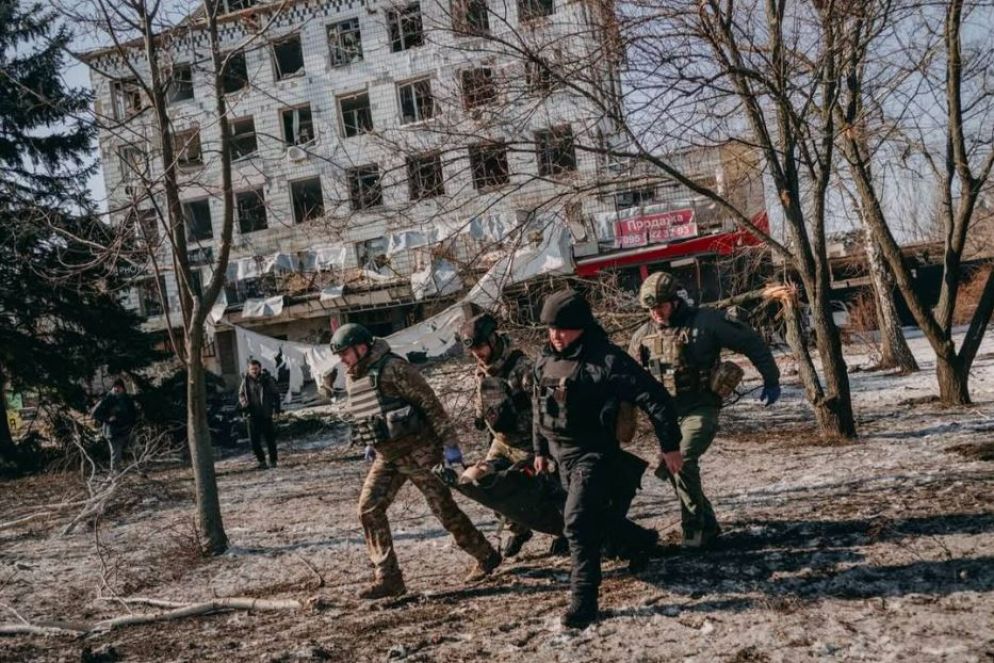 Un bombardamento russo nella città di Kostiantynivka nella regione di Donetsk - Polizia ucraina