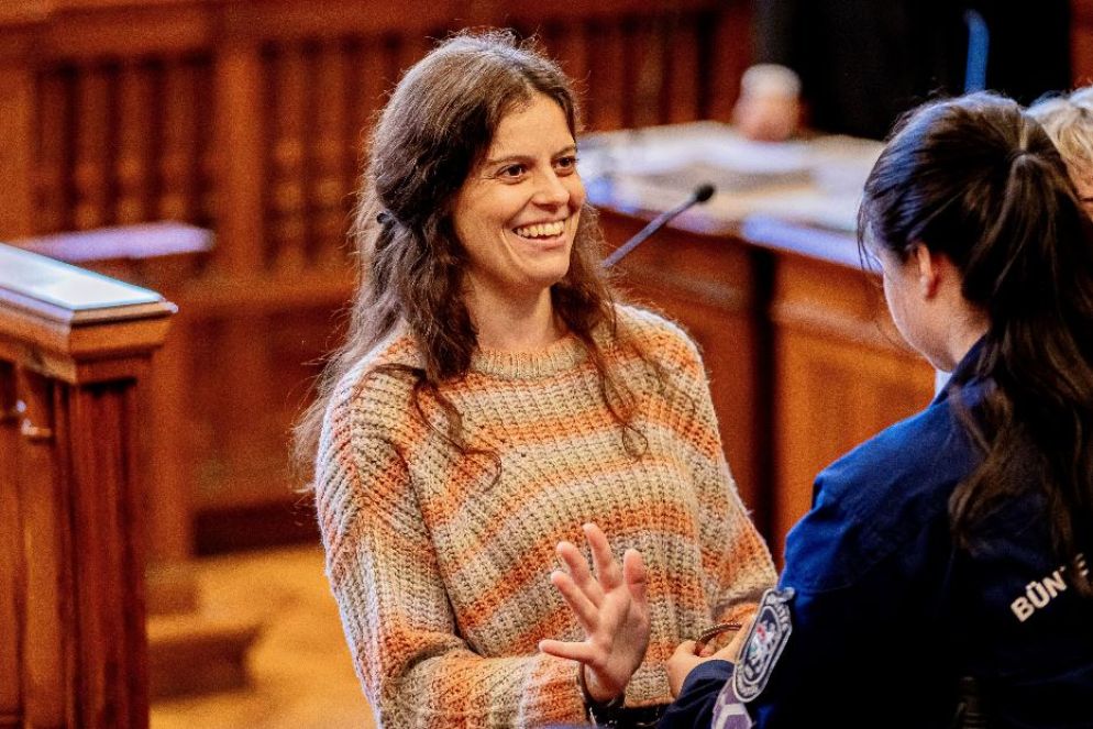 Ilaria Salis in tribunale a Budapest - Reuters