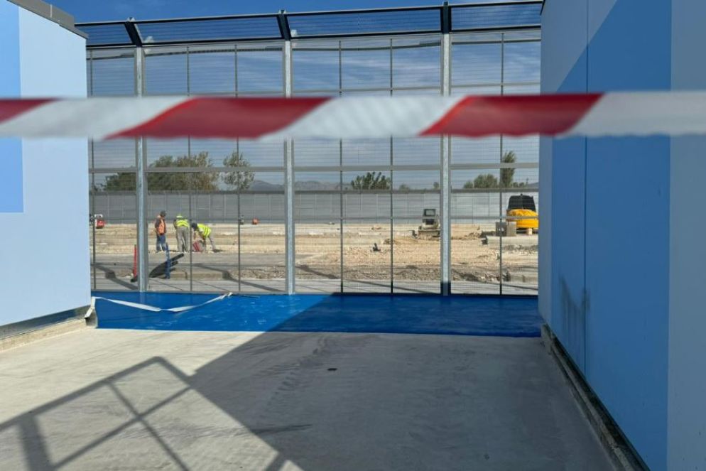 Lavori in corso nella struttura frutto dell'accordo tra Roma e Tirana - .