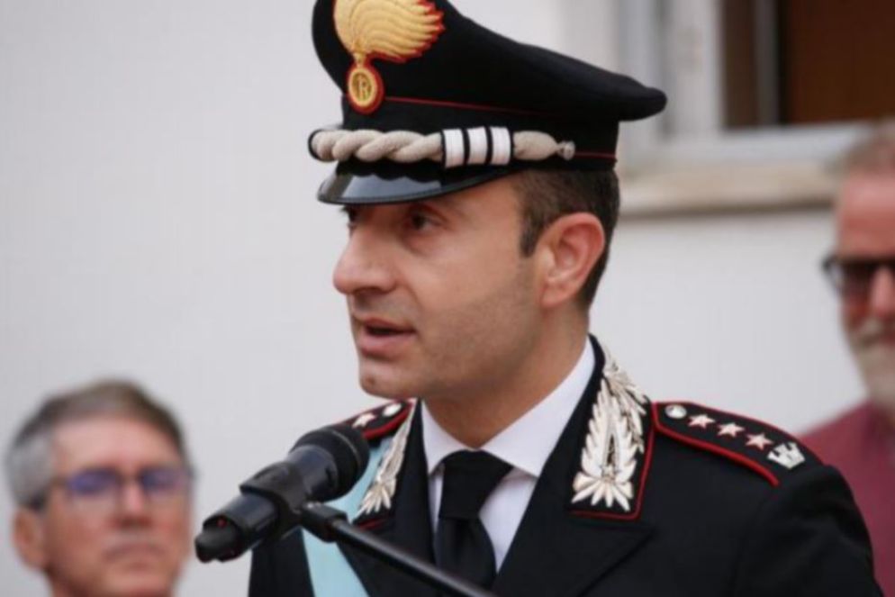 Il comandante provinciale dei Carabinieri di Foggia, colonnello Michele Miulli - Ufficio stampa Carabinieri