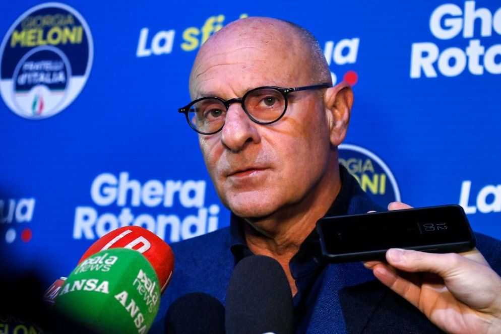 Il vicepresidente della Camera Fabio Rampelli - ANSA