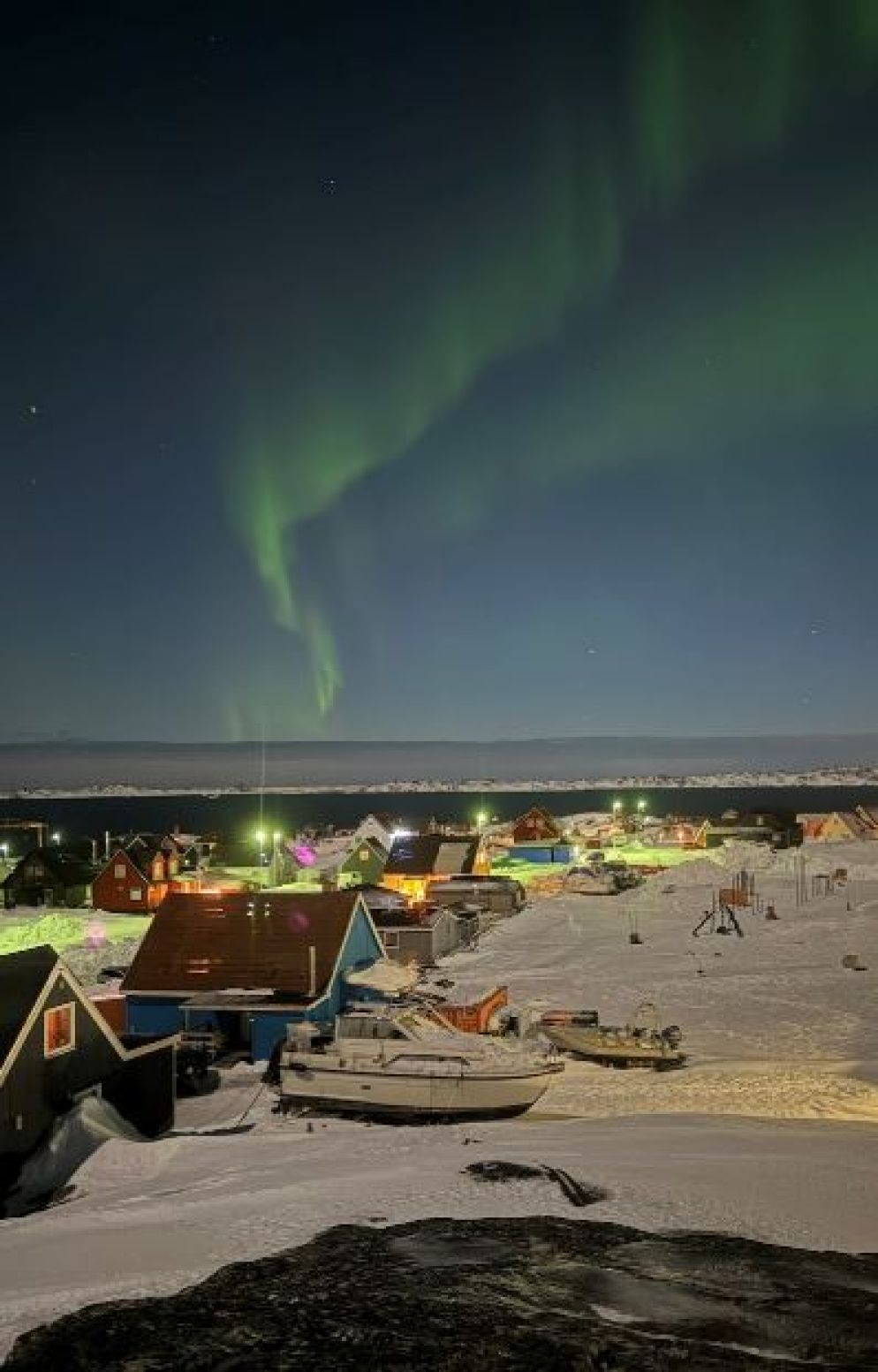 Aurora boreale a Nuuk - Tomaž Majcen