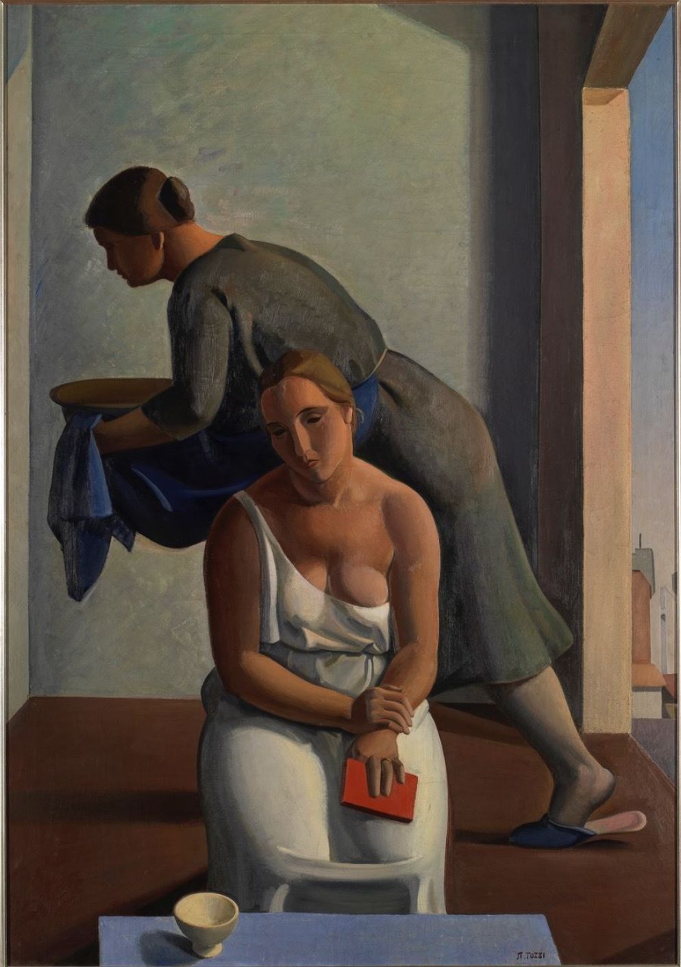Mario Tozzi, "Mattutino (Réverie matinale)", 1927; Museo del Novecento, Milano - Mart/Luca Carrà