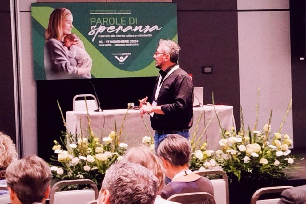 Un panel tematico al convegno nazionale del Movimento per la Vita - Foto Mario Sansalone