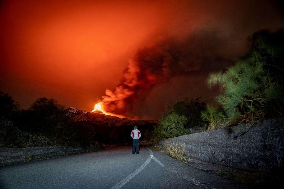 Lo spettacolo dell'Etna - Reuters/ Etna walk - Giuseppe Distefano
