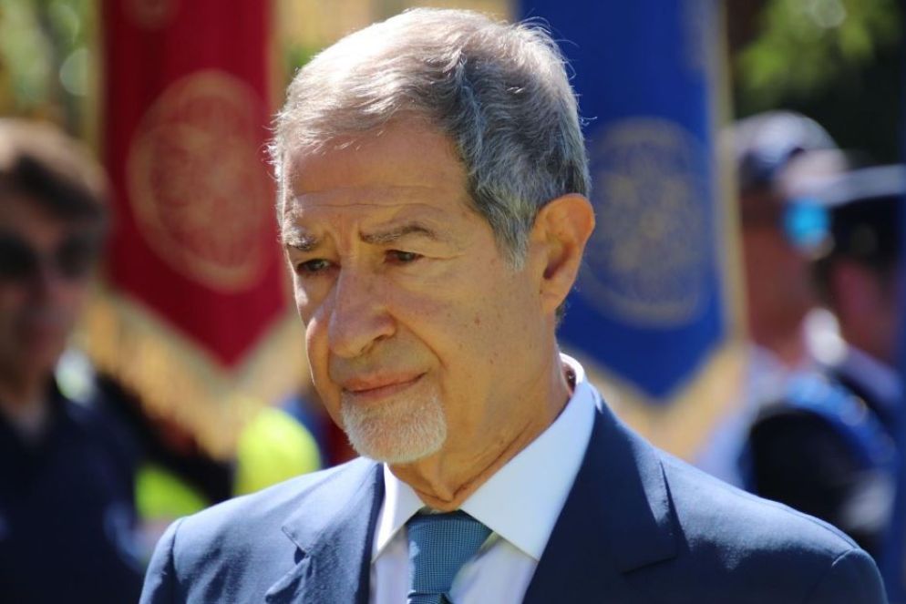 Il ministro della Protezione civile Musumeci - Ansa