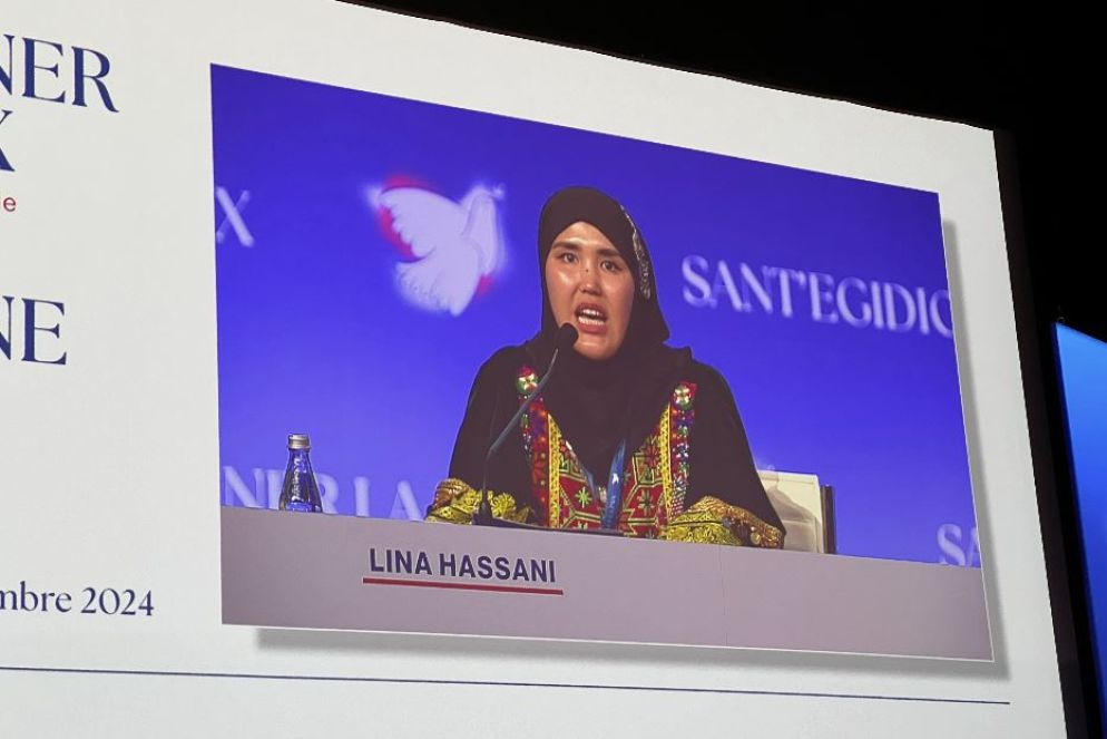 Alina Hassani, fuggita dall’inferno dell’Afghanistan e arrivata in Belgio con i corridoi umanitari di Sant’Egidio - Gambassi