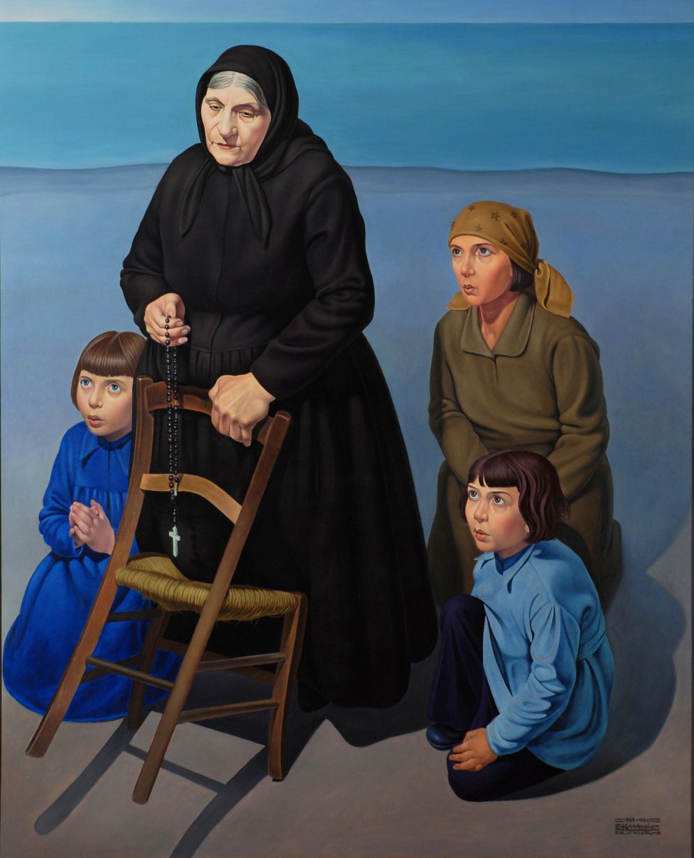 Cagnaccio di San Pietro, "Il rosario", 1932-1934 - Fondazione Cavallini Sgarbi