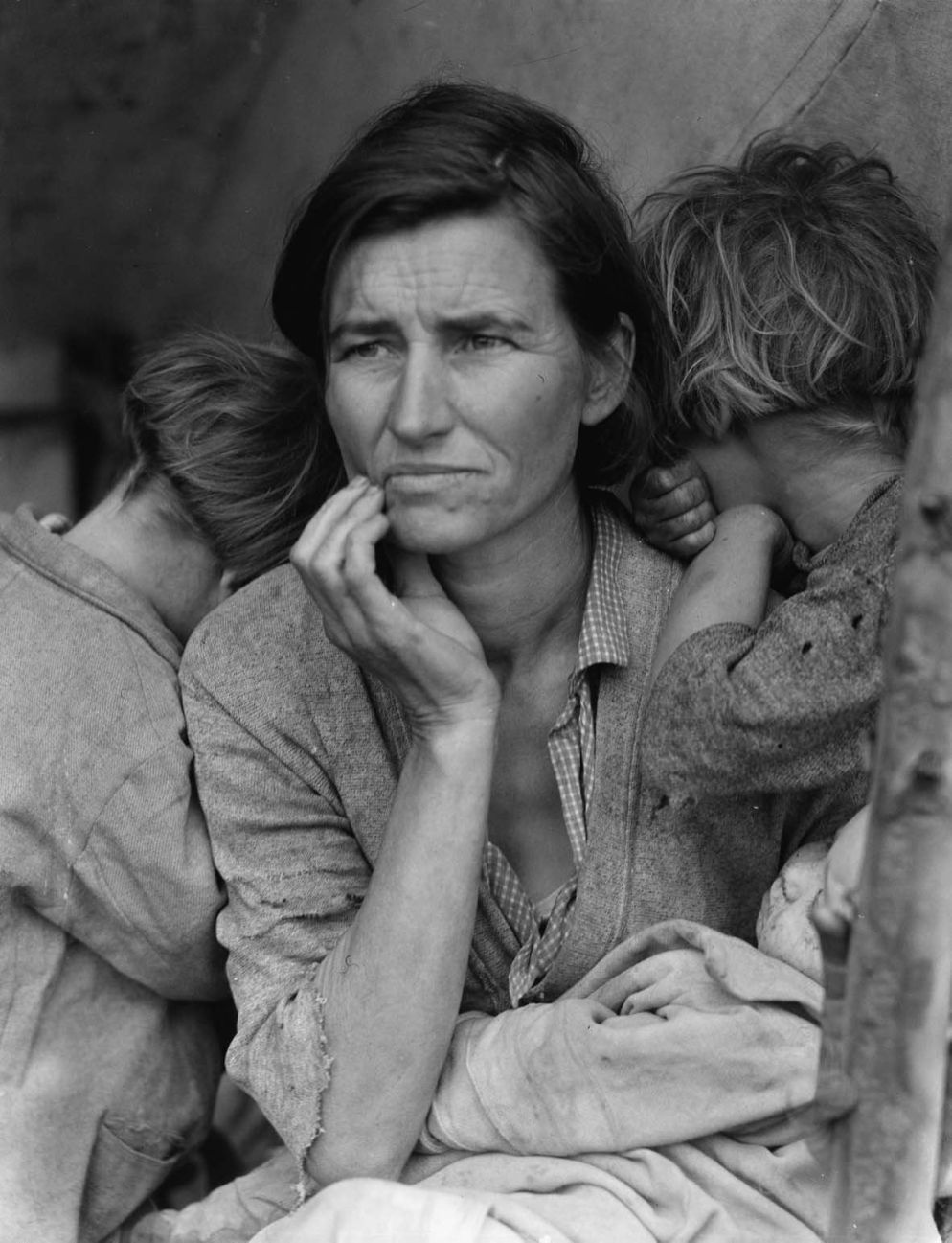 Dorothea Lange, "Madre migrante" (Nipomo, California1936) - / Library of Congress