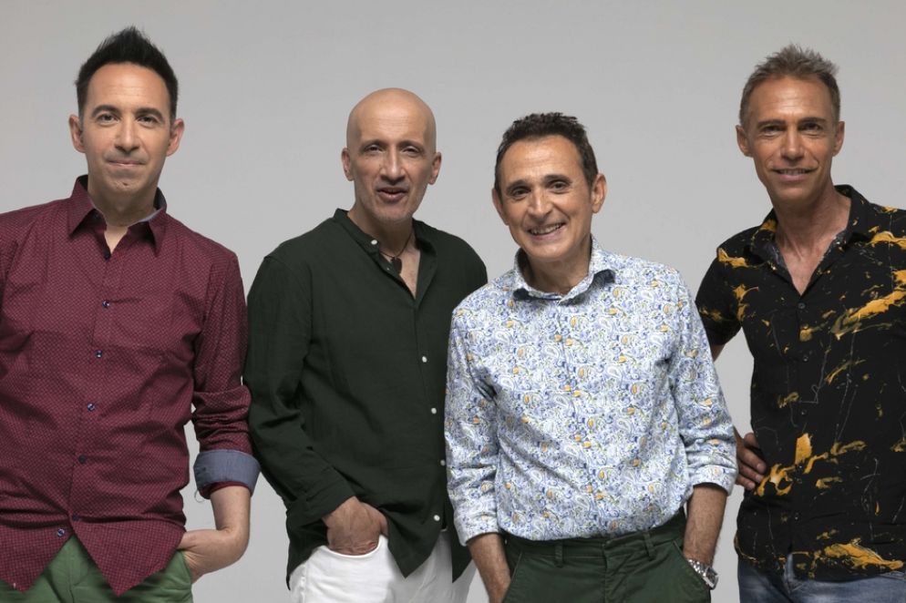 L'attuale formazione. Tore Fazzi e il terzo da sinistra - per gentile concessione di Tore Fazzi