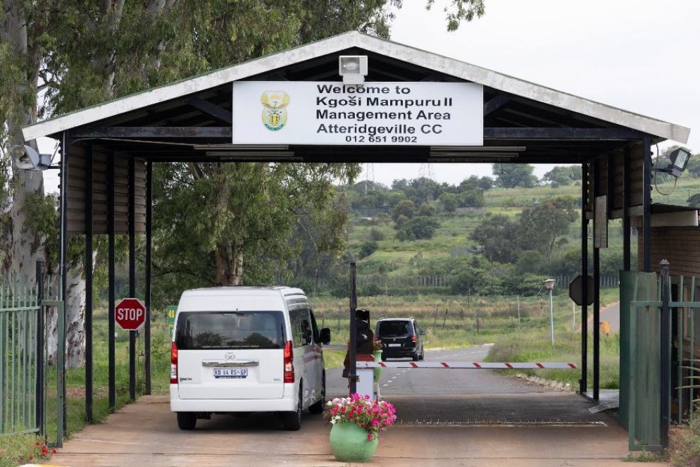 la prigione di Atteridgeville a Pretoria - Ansa