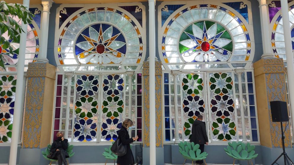 Le vetrate della Serra - Foto Liverani