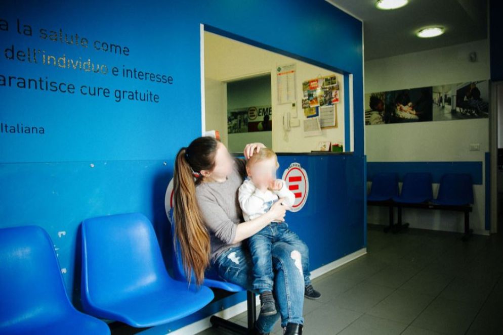 L'ambulatorio di Marghera offre anche il servizio di pediatria - Marta Buso per Emergency