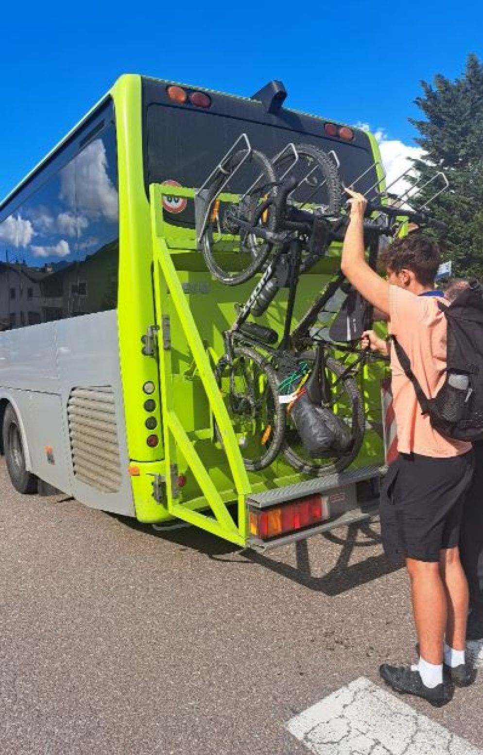 Il servizio di trasporto bici in tutto il territorio a disposizione dei cicloturisti - G.Matarazzo