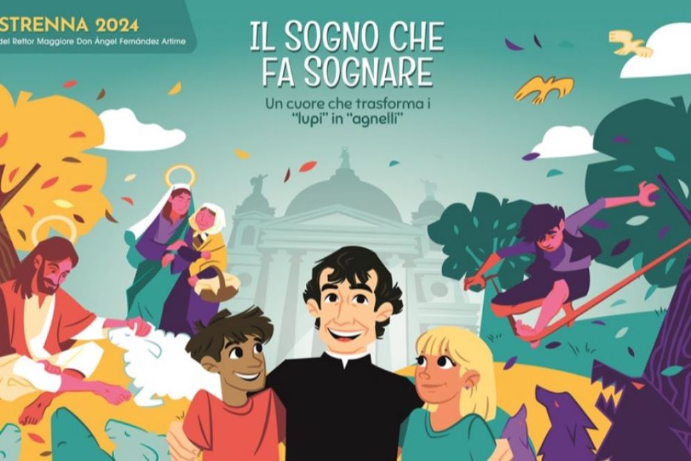 La locandina della Strenna salesiana 2024 - Foto di archivio
