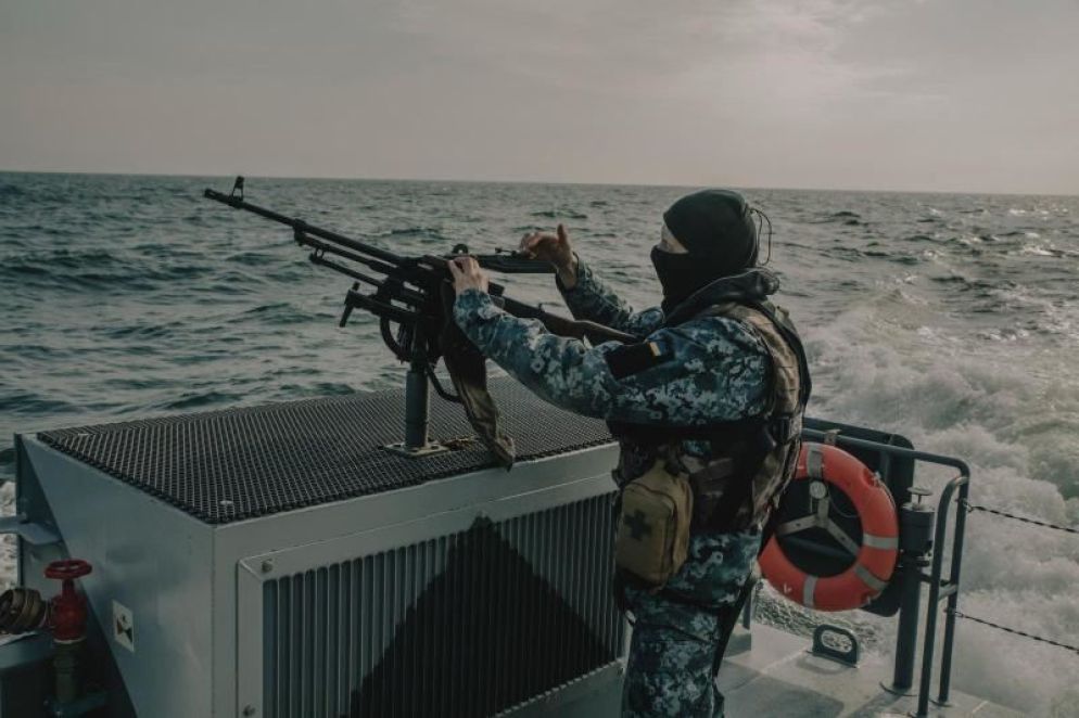 Un fuciliere pronto a colpire i droni - Alessio Mamo