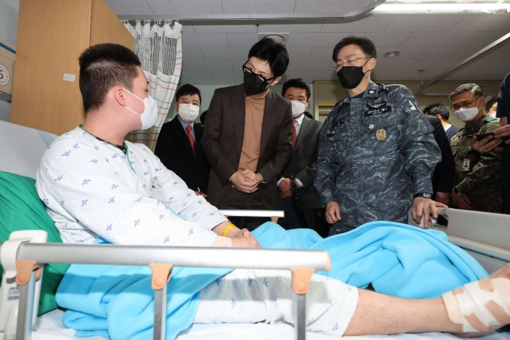 Un ospedale militare a Daejeon in Corea del Sud - ANSA