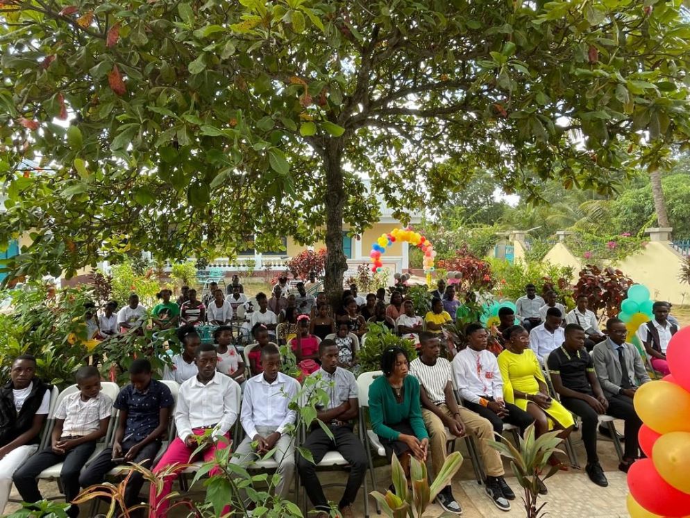 Una delle attività a Mare Rouge, Haiti - Maddalena Boschetti