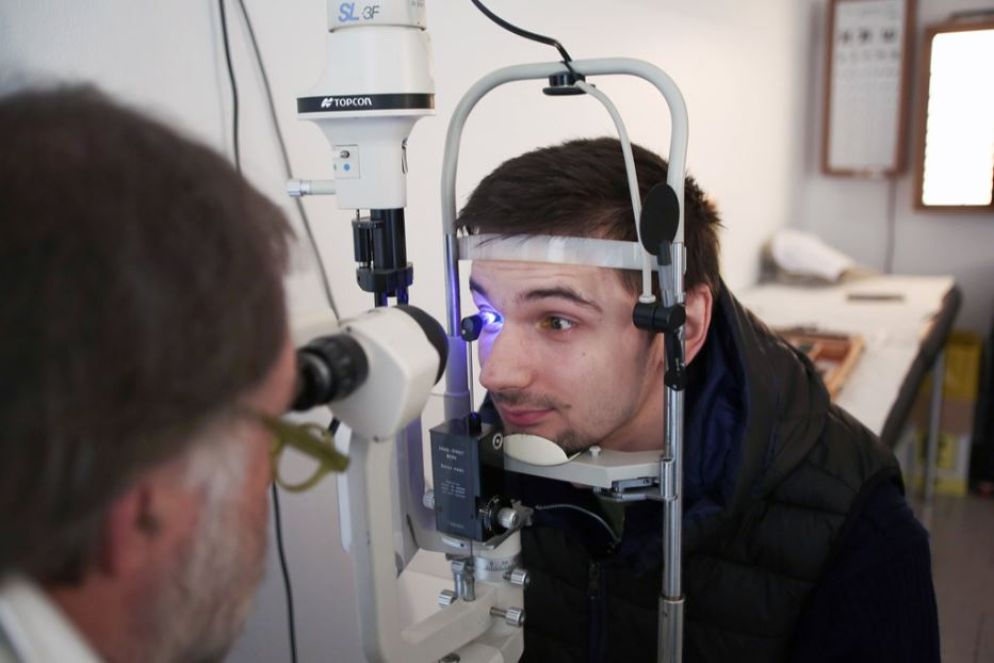 Due gli ambulatori di oculistica - Emergency