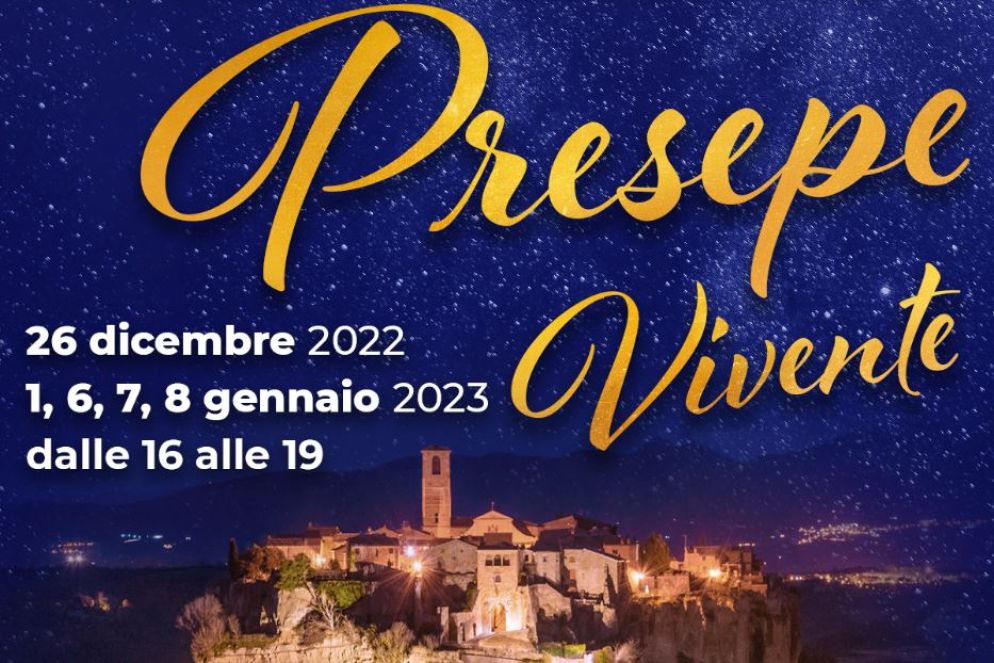 La locandina dell'evento di Civita di Bagnoregio