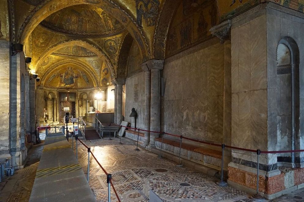 Il nartece della basilica di San Marco - Procuratoria di San Marco