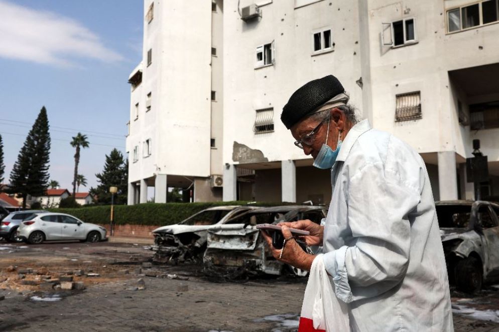 Distruzione ad Ashkelon, nel sud di Israele, per i razzi lanciati dalla Striscia di Gaza - Reuters