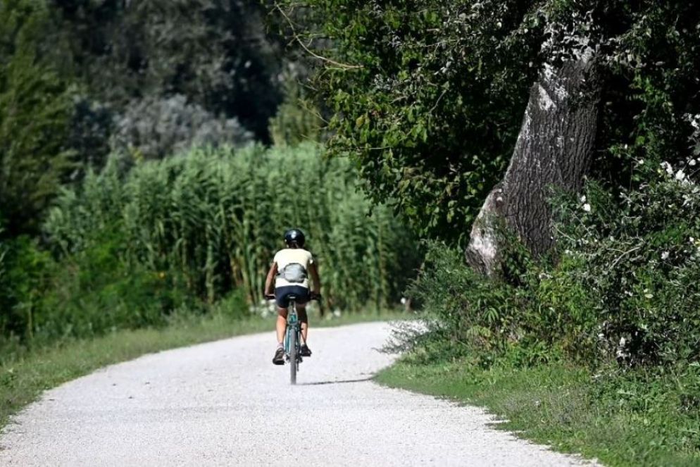 Un tratto della ciclopedonale Puccini a Lucca - © Comune di Lucca - turimo.lucca.it