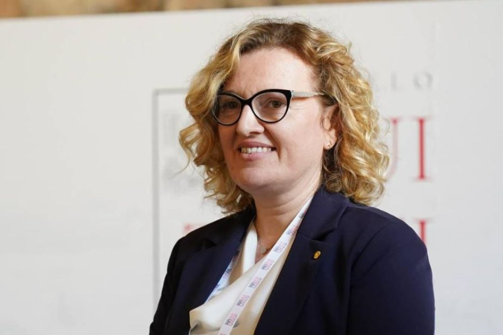 Soemia Sibillo, vicepresidente del Movimento per la Vita italiano. al convegno di Roma