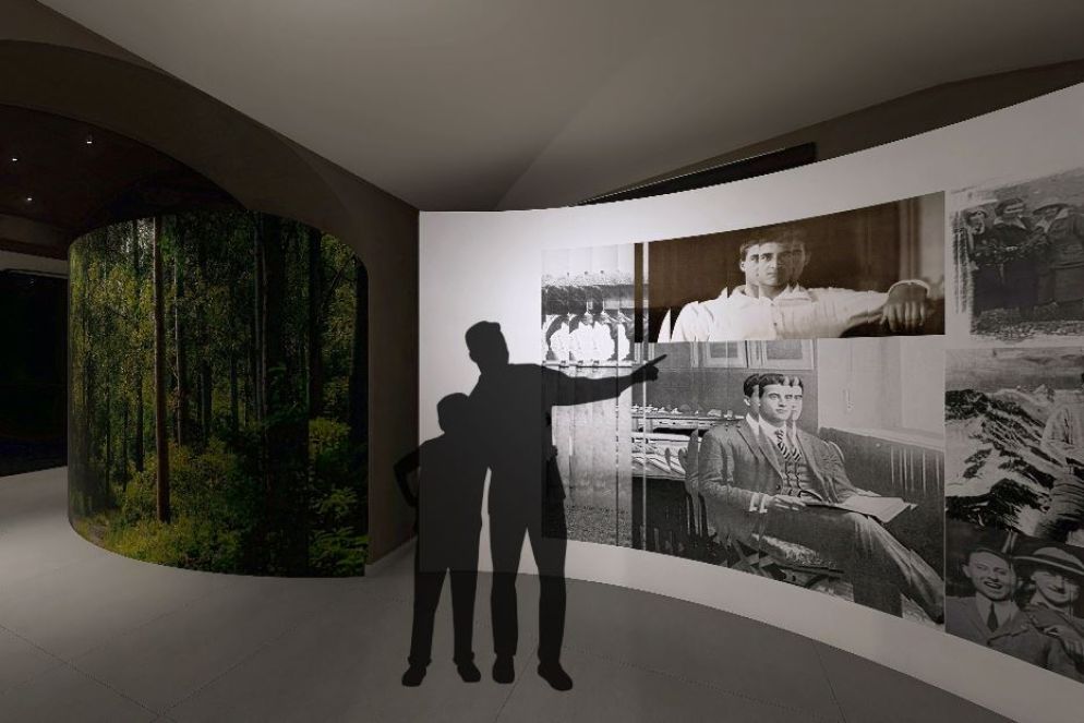 Torino: un altro scorcio del percorso espositivo permanente dedicato a Pier Giorgio Frassati nella chiesa di Santa Maria di Piazza - .