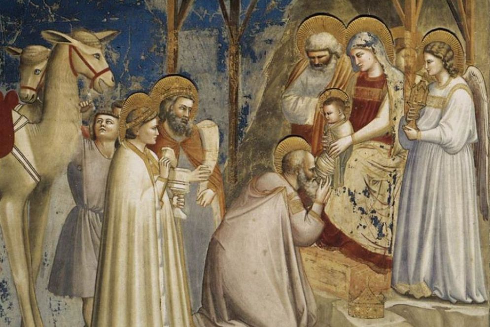 L'adorazione dei Magi nella Cappella degli Scrovegni - .