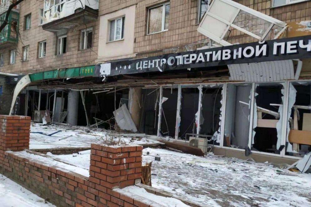 Un quartiere residenziale gravemente danneggiato, Mariupol - Ansa