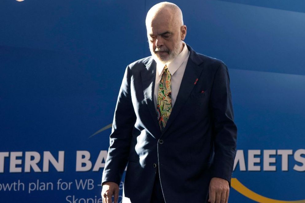 Il premier albanese Rama - Ansa