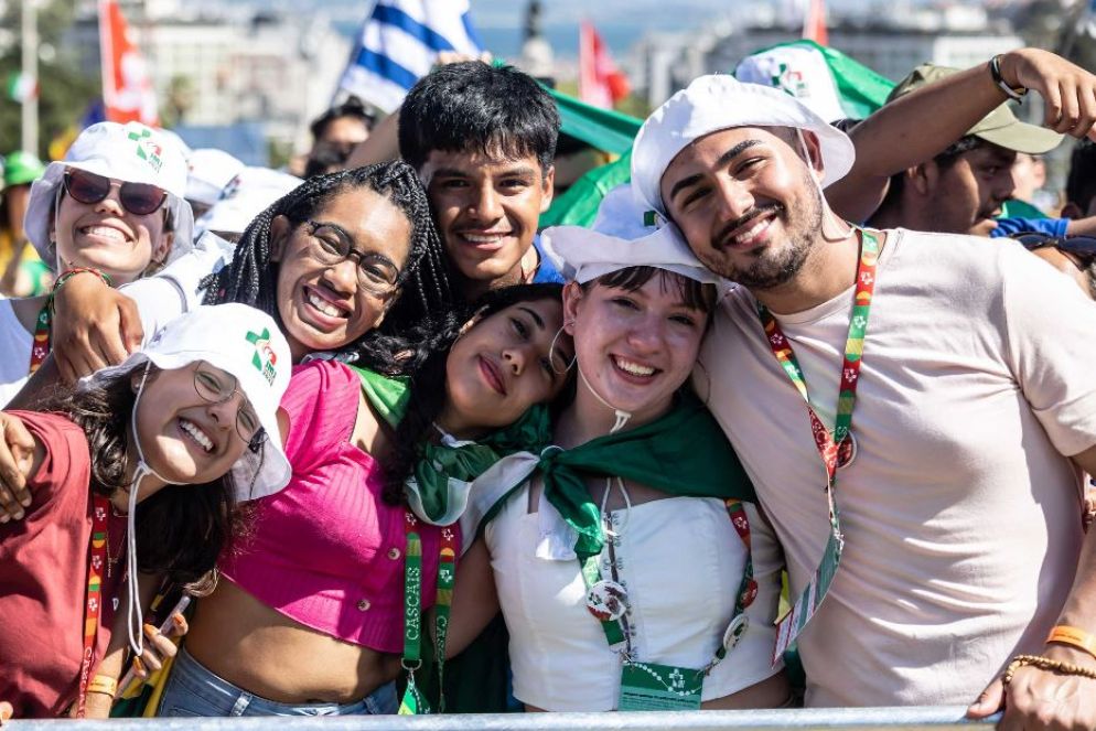 Giovani italiani all'apertura della Gmg - Agenzia Romano Siciliani