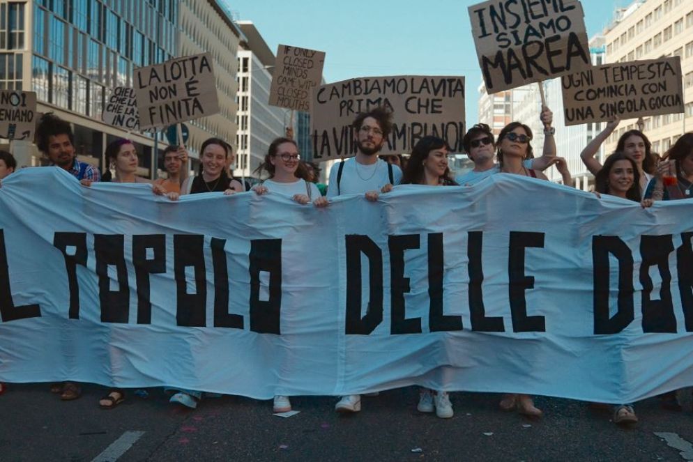 Una scena del docufilm "Il popolo delle donne" di Yuri Ancarani