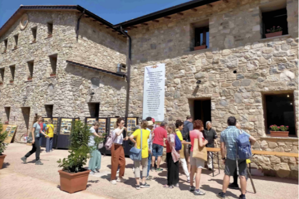 Un angolo del Borgo "Tutto è Vita"